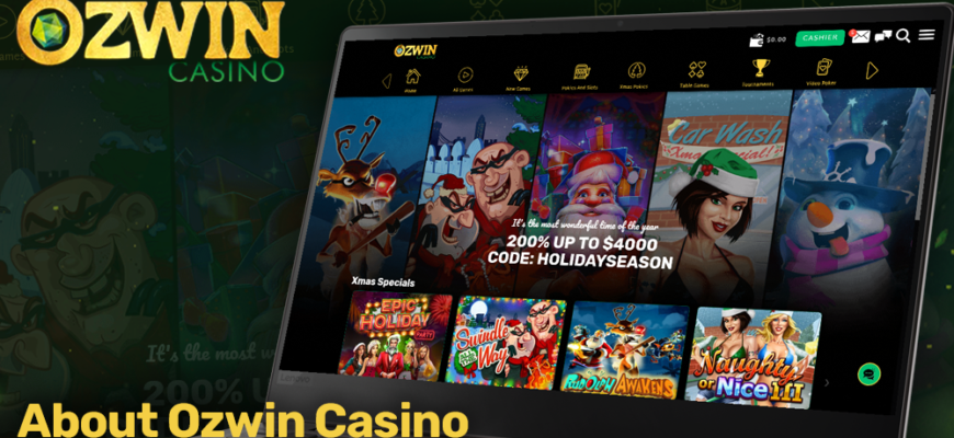 About Ozwin Casino