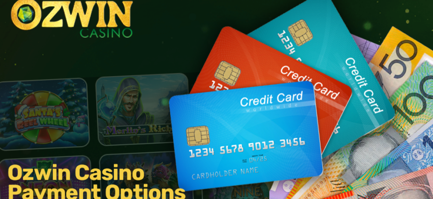 payments at Ozwin Casino