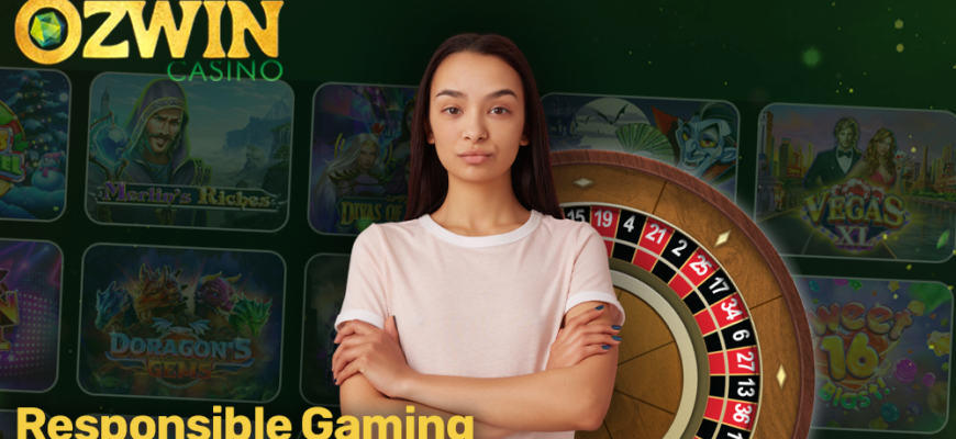 responsible gaming at Ozwin casino
